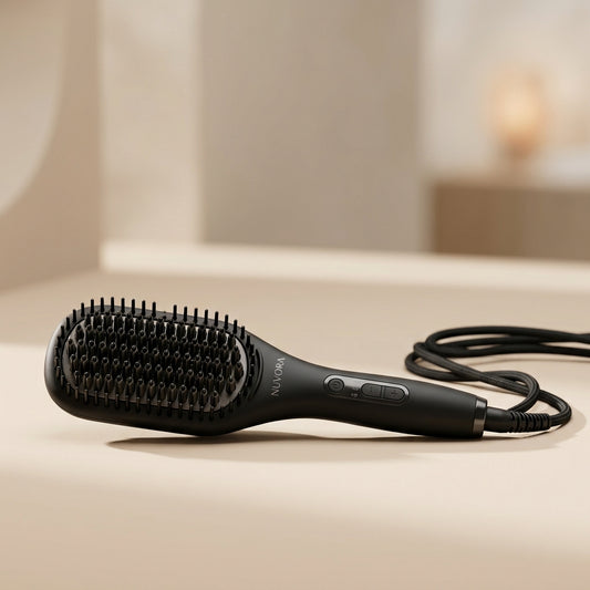NUVORA StylePro™ — 3-in-1 Heated Hair Styling Brush Product Titlev
