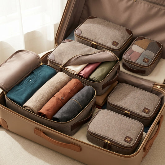 NUVORA PackFlex™ Compression Travel Organizer Set
